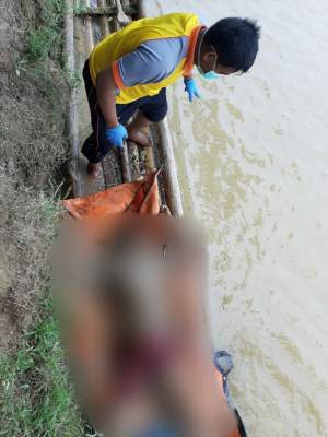 Penemuan Mayat Wanita Di Sungai Ciujung Gegerkan Warga