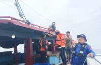 Polairud Batu Bara Cari Nelayan Pagurawan Hilang di Perairan Pulau Berhala Sergai
