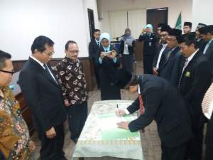 Resmi Dilantik, Agus Jabat Ketua ICMI Orda Kota Serang