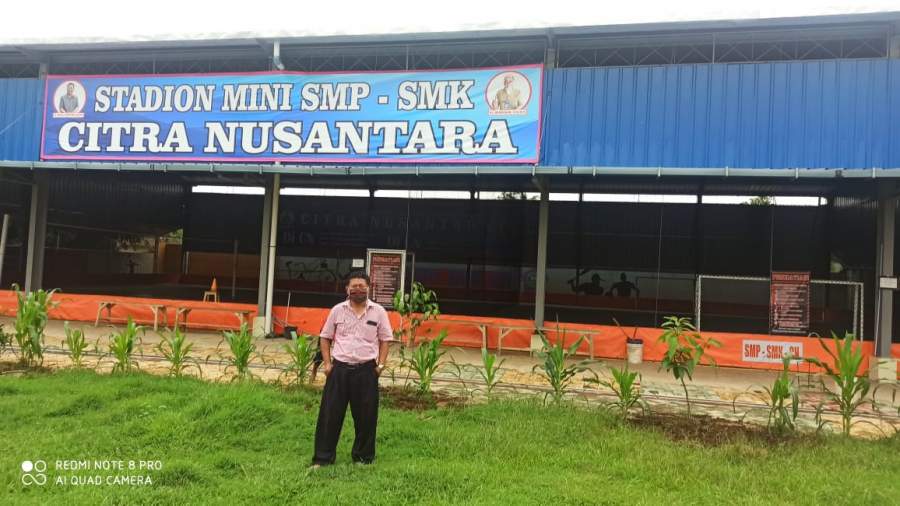 Mantul Banget, SMK Citra Nusantara Panongan Miliki Stadion Mini