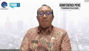 Kepala Dinas LH DKI, Asep Kuswanto dalam jumpa pers virtual Youtube FMB9ID_IKP, Kamis (24/8/2023)