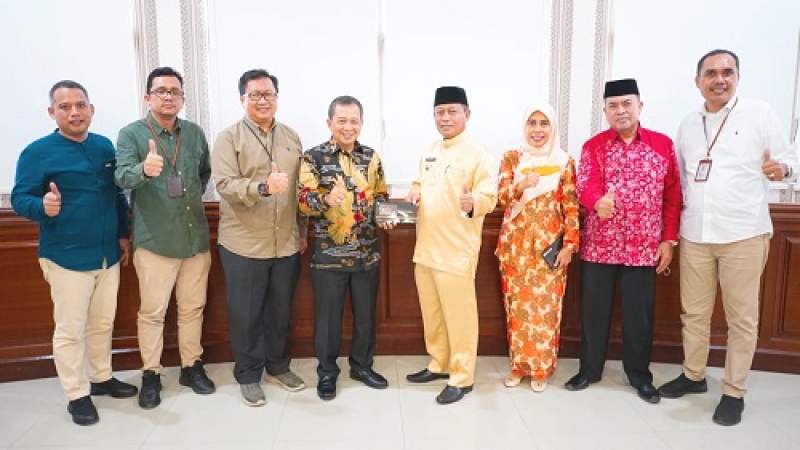 Pemkot Tanjungbalai Terima Dana CSR PT Bank Sumut