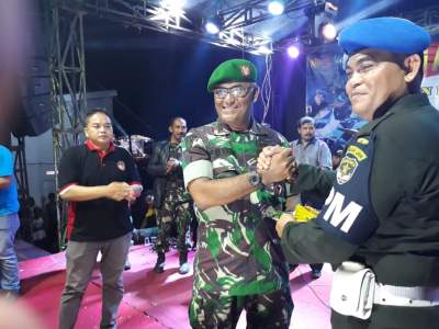 Pametta dan Karang Taruna Pasar Kemis Rayakan HUT TNI ke 73