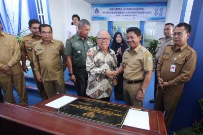 Peresmian Kantor PT Taspen di Cipondoh, Kota Tangerang.