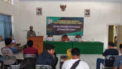 Puluhan Wartawan Kota Serang Hadiri Mubes II