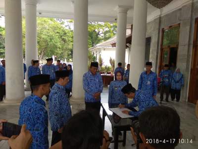 Korpri Kabupaten Serang, Resmi Dikukuhkan