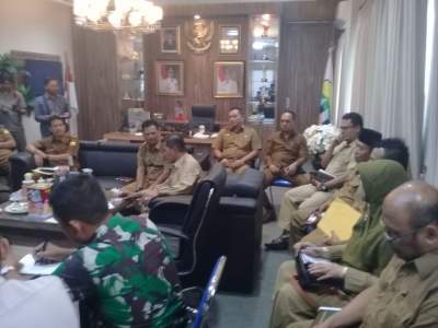 Pemkot Serang Tutup Galian C Ilegal di Taktakan