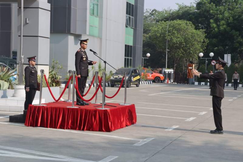 Kapolresta Tangerang Pimpin Upacara Peringatan Sumpah Pemuda