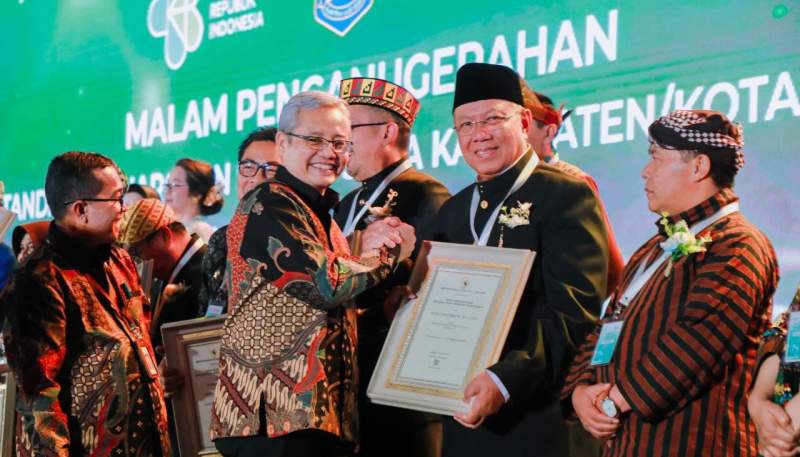 Pemkot Tangsel Raih Penghargaan STBM Pratama dari Kementerian Kesehatan RI