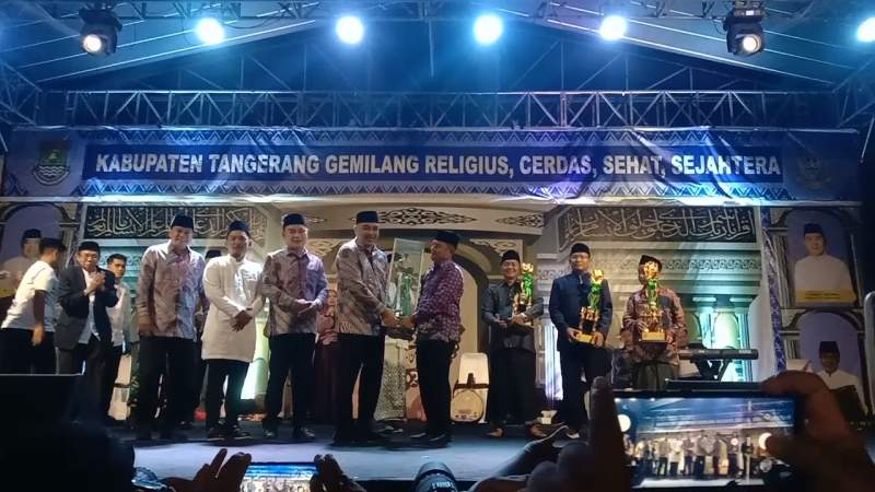 Zaki Tutup MTQ ke 53 Tingkat Kabupaten Tangerang