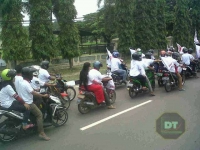 Satlantas Kekurangan Personil Tindak Massa Kampnye Lakukan Pelanggaran