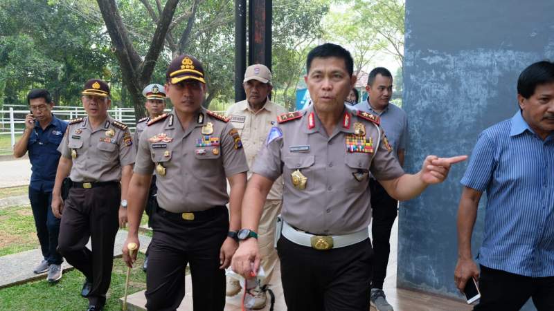Kakorlantas Mabes Polri Kunjungi Veneu Asian Games Tigaraksa
