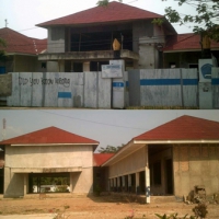 SMA Negeri 1 Lebak Yang belum selesai pembangunanya