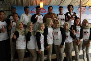 Pengukuhan Relawan Rumah Gerak di Kota Tangerang