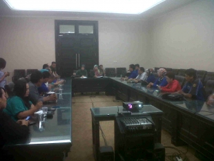 Diskusi Pokja dengan Pemprov Tangsel