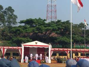 Upacara HUT RI Ke-73 di Kabupaten Tangerang Berlangsung Khidmat