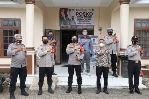 Kapolresta Tangerang Cek Posko PPKM Berbasis Mikro di Cikupa