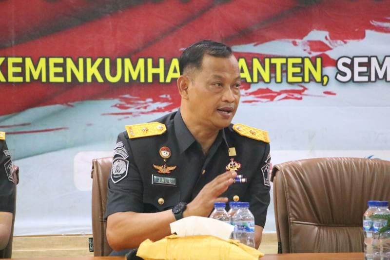 318 WBP Kemenkumham Banten Dapat Remisi Khusus Hari Raya Natal Tahun 2023