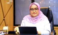 Dirjen Pembinaan Hubungan Industrial dan Jaminan Sosial Ketenegakerjaan Kementerian Ketenagakerjaan Indah Anggoro Putri.