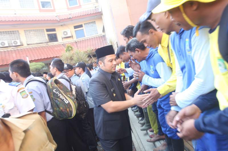 Wali Kota Arief Halal Bi Halal Bersama Pegawai