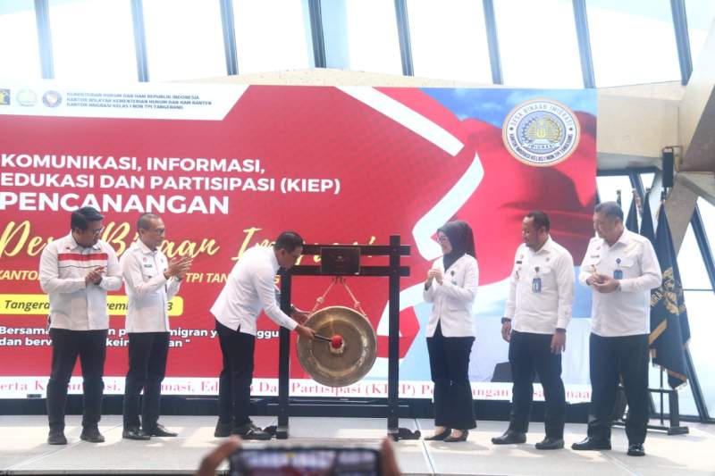 Tiga Kecamatan di Kabupaten Tangerang Jadi Desa Binaan Imigrasi Pertama dari Imigrasi Tangerang