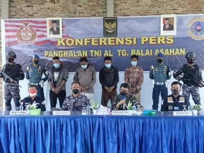 Lanal TBA Gagalkan Penyelundupan 23 PMI Ilegal