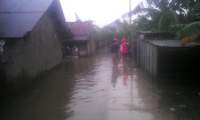 Warga Pabuaran Terendam Banjir