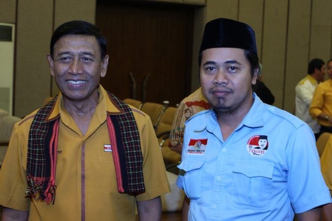 Musda Hanura Jadi Ajang Reuni Wiranto-Heri Gagarin