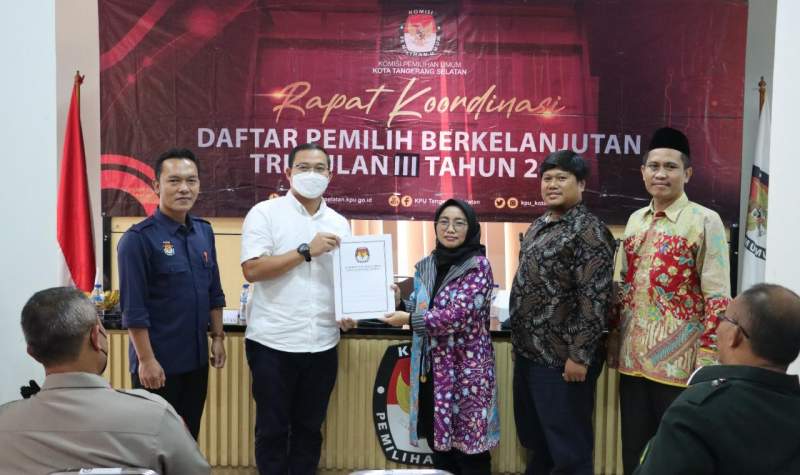 Rakor Triwulan Ketiga, KPU Tangsel Sebut Jumlah DPB Berkurang dari Triwulan Kedua