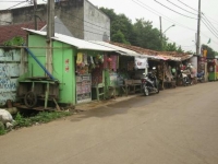 Pdk Aren- Bangli disepanjang Jl raya pondok Kacang Timur