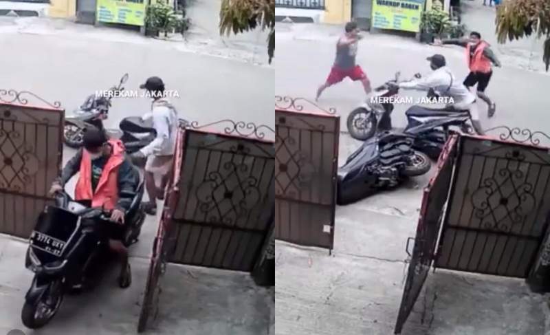 Apes! Aksi Curanmor Berhasil Digagalkan Pemilik