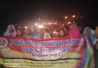 IPKD Sambut Tahun Baru Islam dengan Pawai Obor