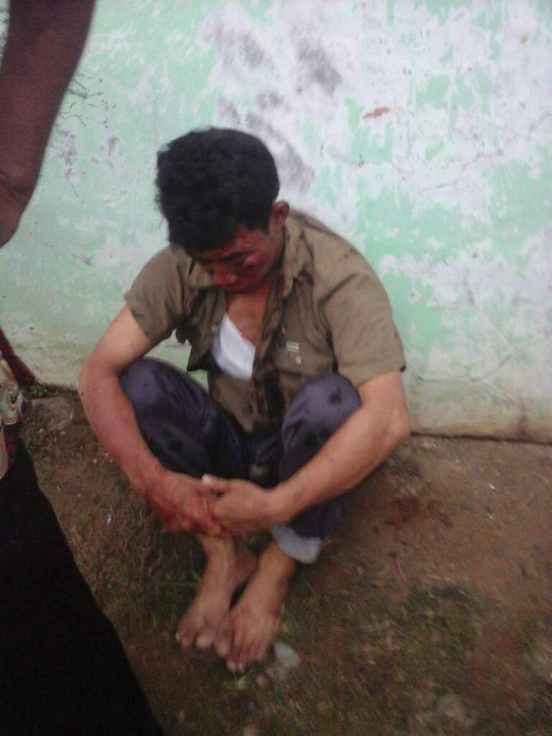 Maling Babak Belur Dihajar Massa di Panongan