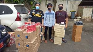 Tim P2 Kanwil DJBC Banten Sergap Bus Pembawa Rokok Ilegal