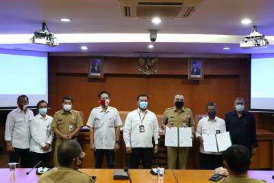 Aset Jalan Desa Kohod Diserahterimakan Oleh Kementrian PUPR Kepada Pemkab Tangerang