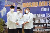 Zaki Resmikan Masjid Ash Shomad Citra Raya