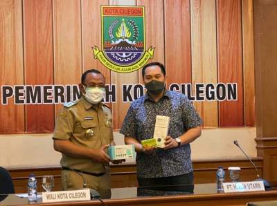Pemkot Cilegon Terima Bantuan Produk Kesehatan