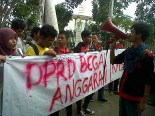 Komunitas Soedirman 30 menilai DPRD Banten Tidak Pihak Rakyat