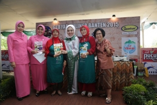 Ketua Tim Penggerak PKK Banten Akan Terus Melestarikan Masakan Khas Banten