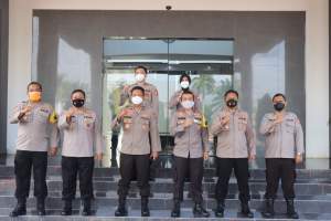Kapolda Banten Terima Kunjungan dari Divisi Hubungan Internasional Polri