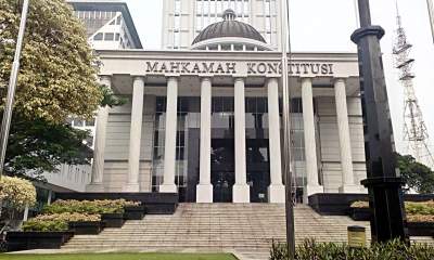 Gedung Mahkamah Konstitusi di Jakarta.