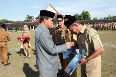 640 ASN Kabupaten Tangerang Naik Pangkat