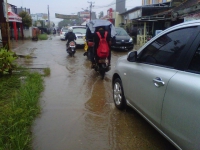 Hujan Deras Mengguyur, Kota Serang Dilanda Banjir