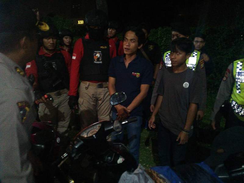 Elang Cisadane Amankan 14 Sepeda Motor dan Miras