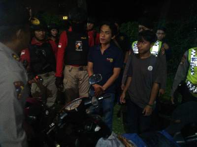 Elang Cisadane Amankan 14 Sepeda Motor dan Miras