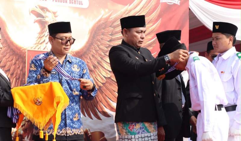 Upacara HUT ke-81 RI di Tangsel, Julham Serukan Persatuan dan Kedaulatan Rakyat