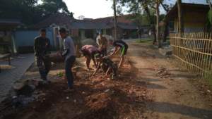 Warga Cisoka Akui Terbantu Program TMMD