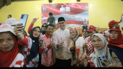 Relawan Pandu dan Ormas Baraseba Ramai-ramai Dukung Andika-Nanang