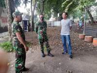 PWI Banten Bersinergi Dengan Koramil 0201/Serang Bangun Taman Digital