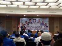 Pemaparan visi misi cabup Tangerang dari PAN.